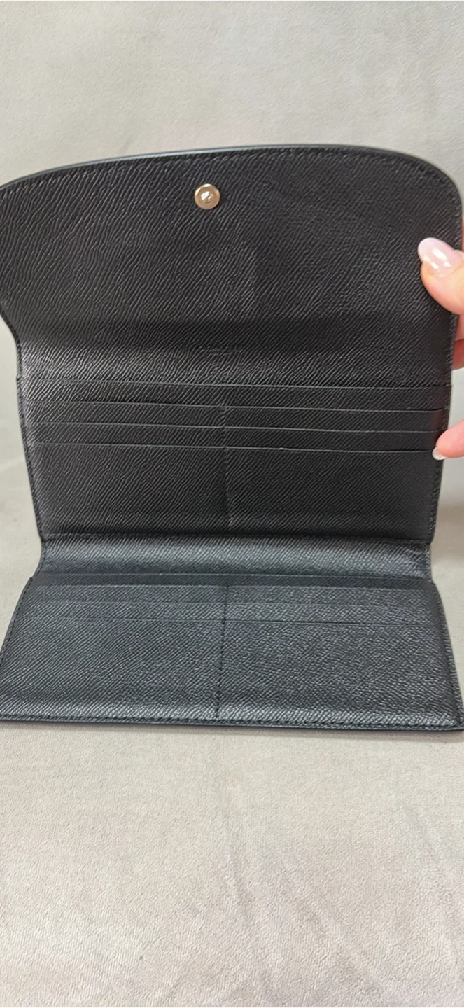 Black Coach pebbled leather wallet - photo 4