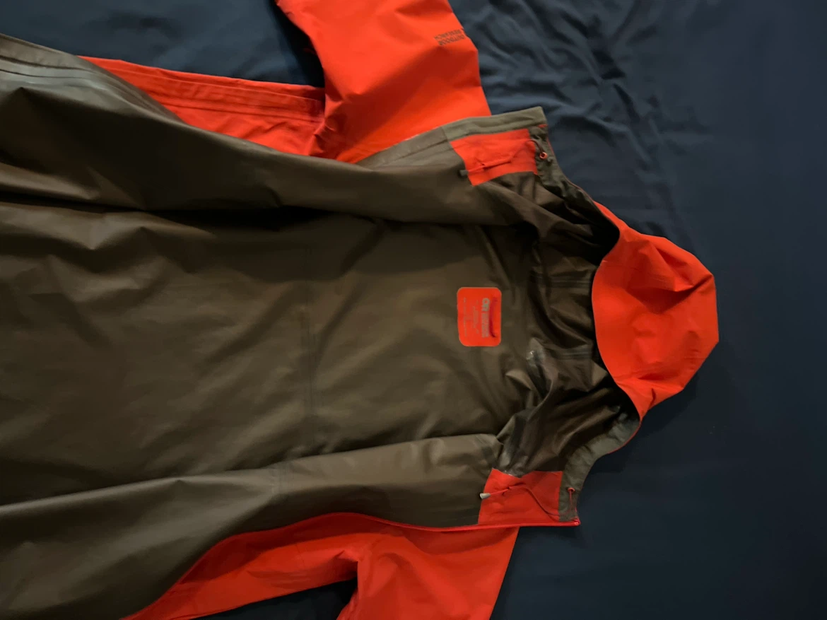 Outdoor Research Red Rain Shell Jacket - photo 3