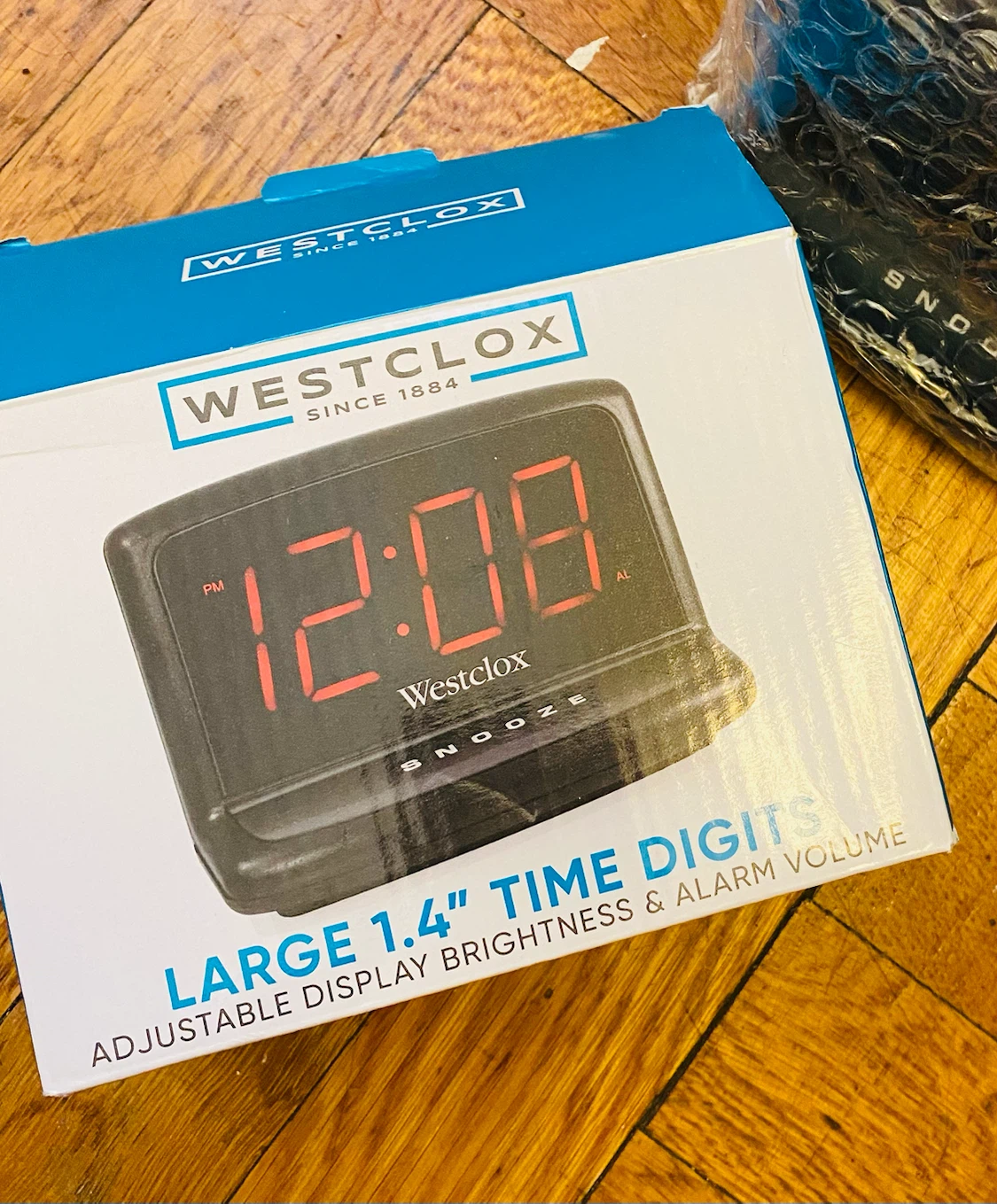 Westclox Digital Alarm Clock (Brand New in Box)