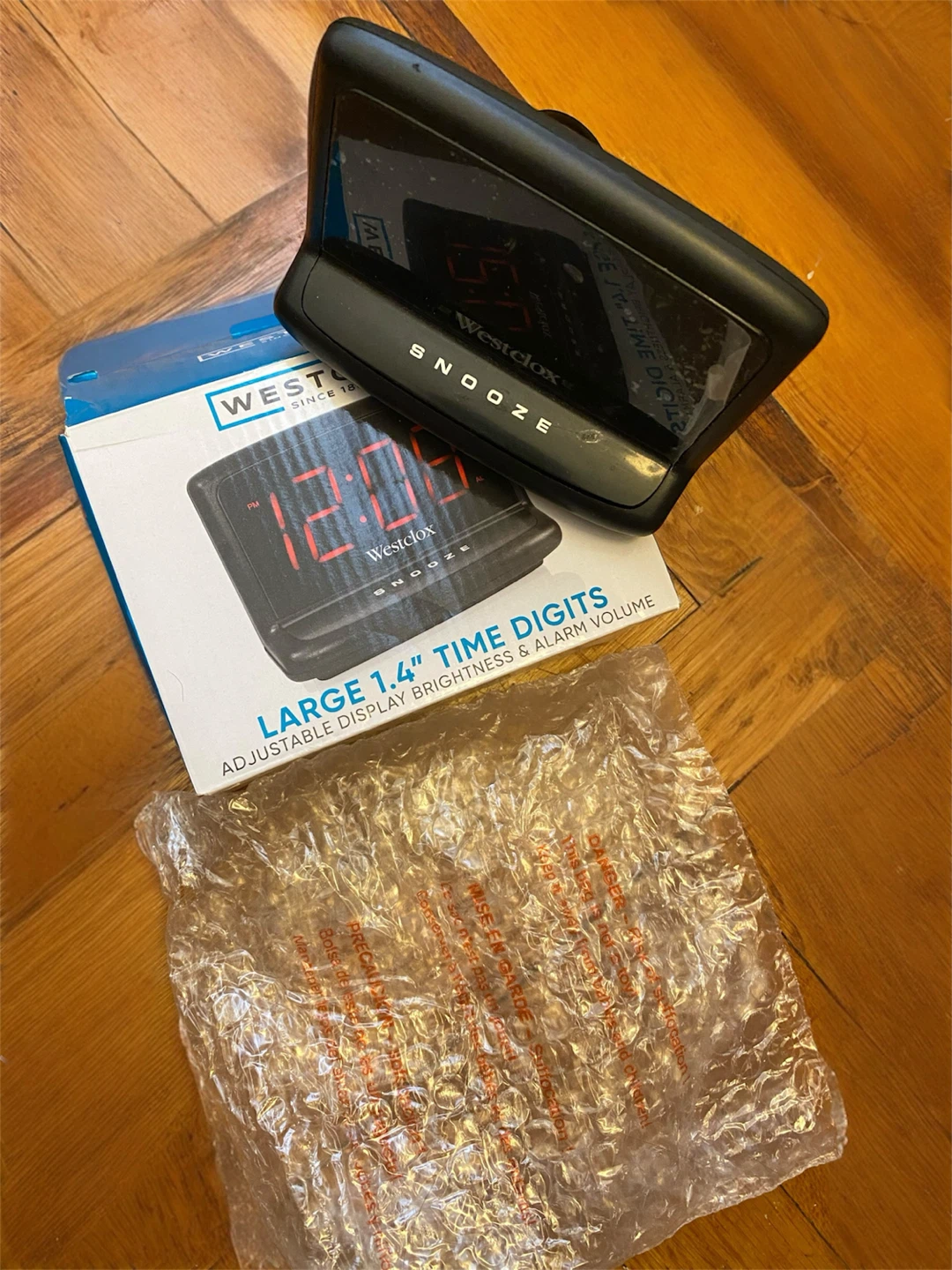 Westclox Digital Alarm Clock (Brand New in Box) - photo 5
