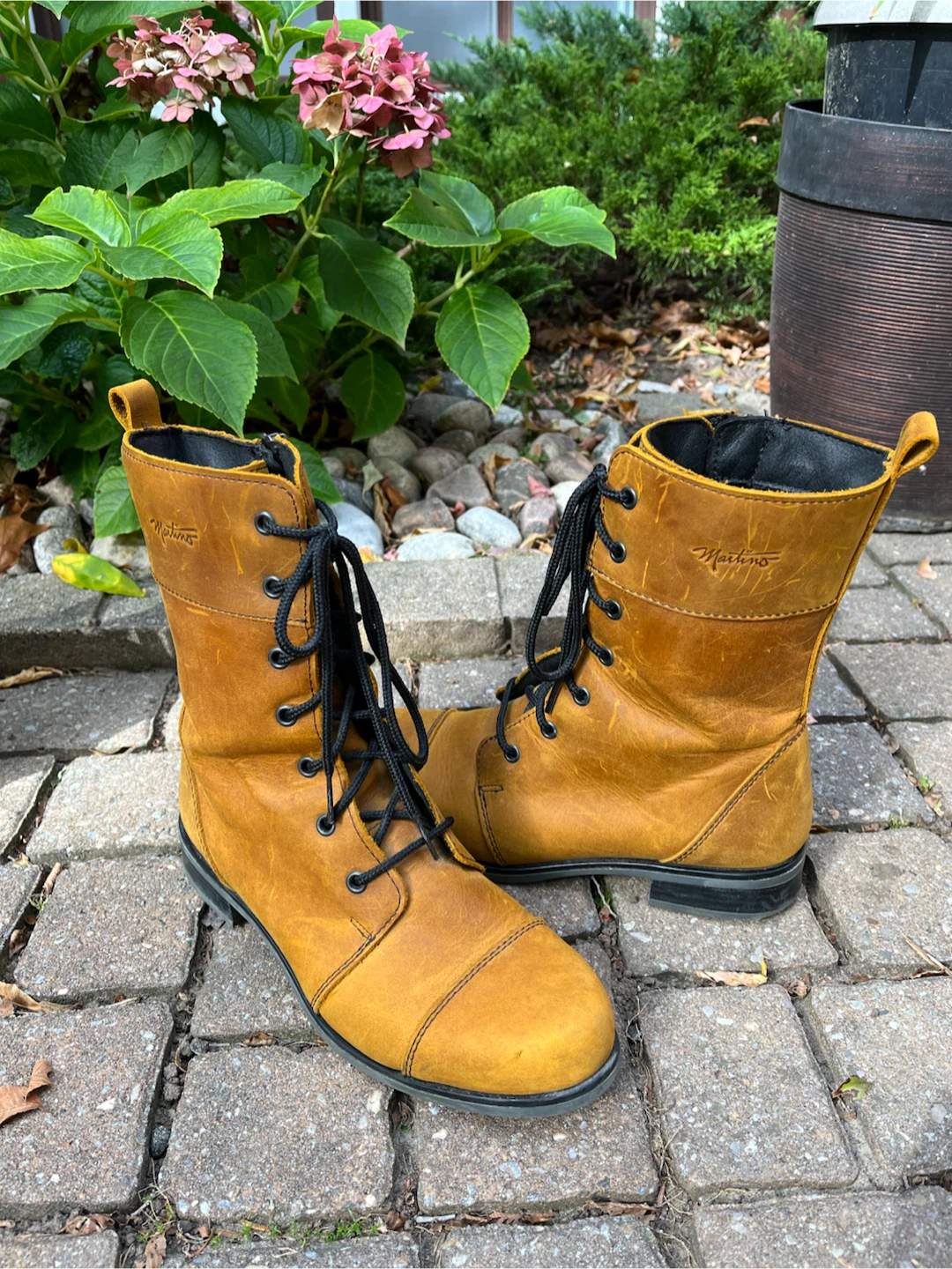 🇪🇸 Martino Leather Boots Size 38 - photo 2