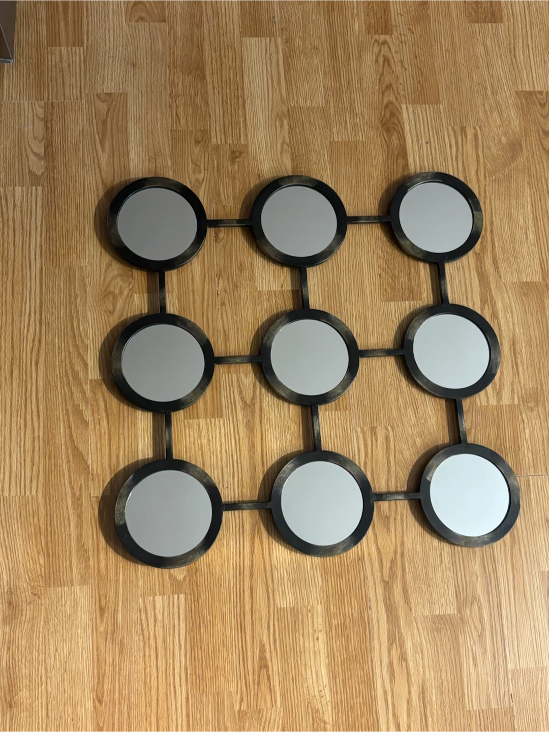 Decorative Modern  Multi-Circle Wall Mirror