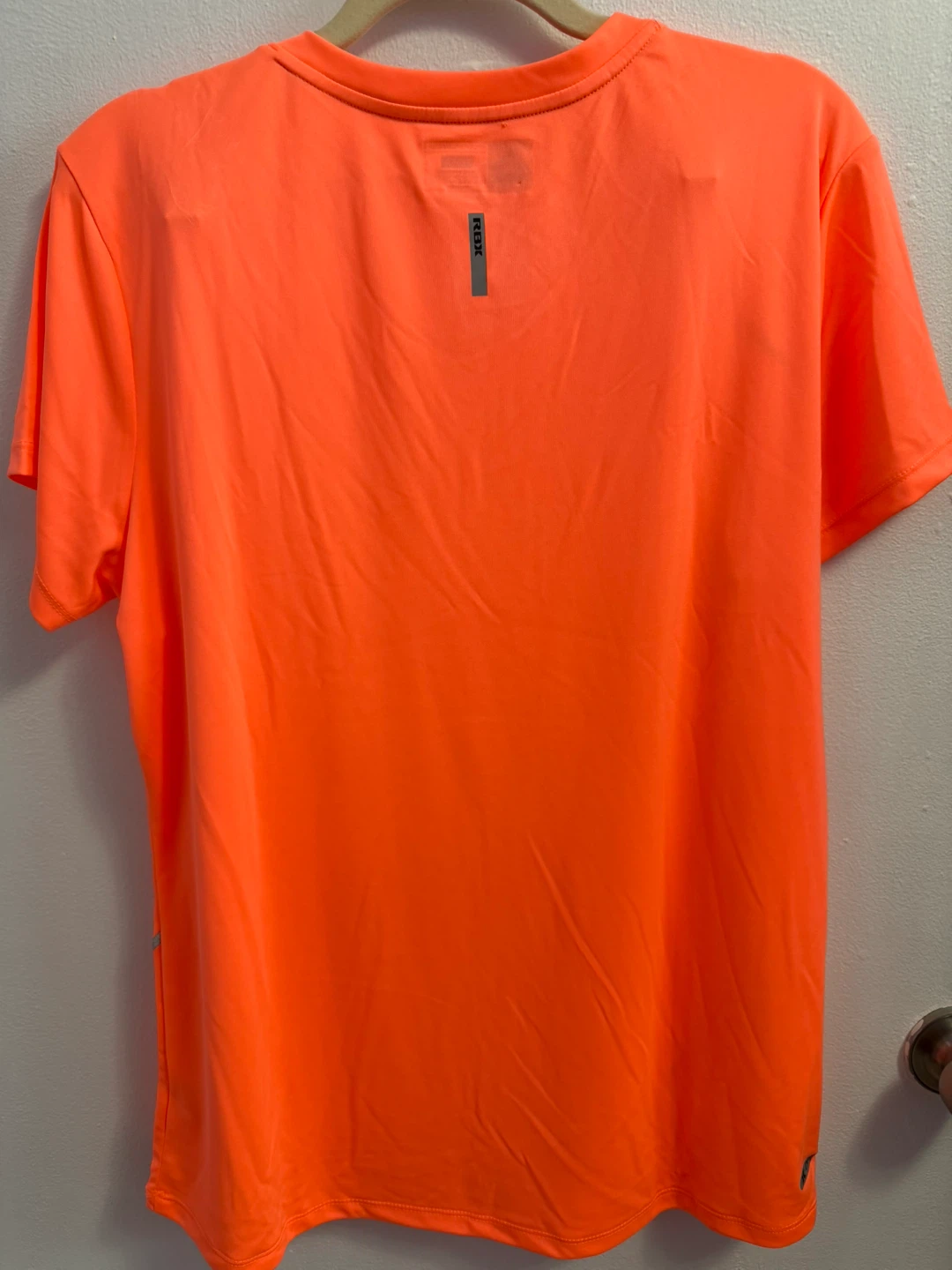 RBX Neon Orange Performance V-Neck Shirt - photo 4