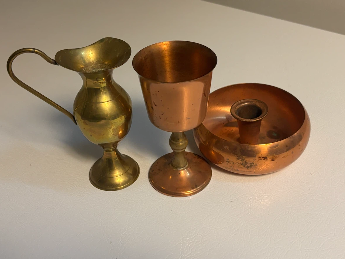 Copper-Craft Guild Decorative Metal Trio
