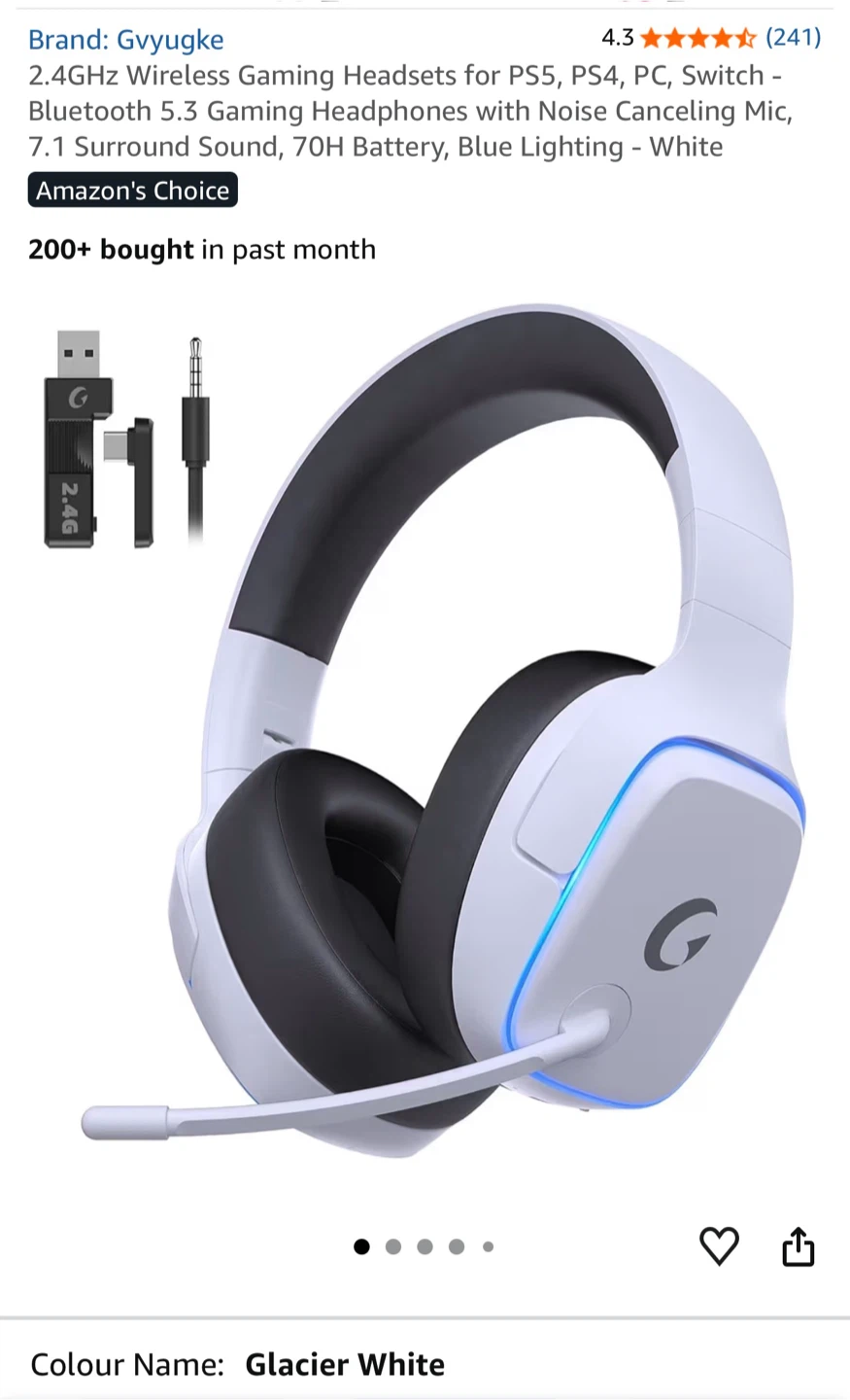 Gvyugke CapTain 780 Gaming Headset - photo 2