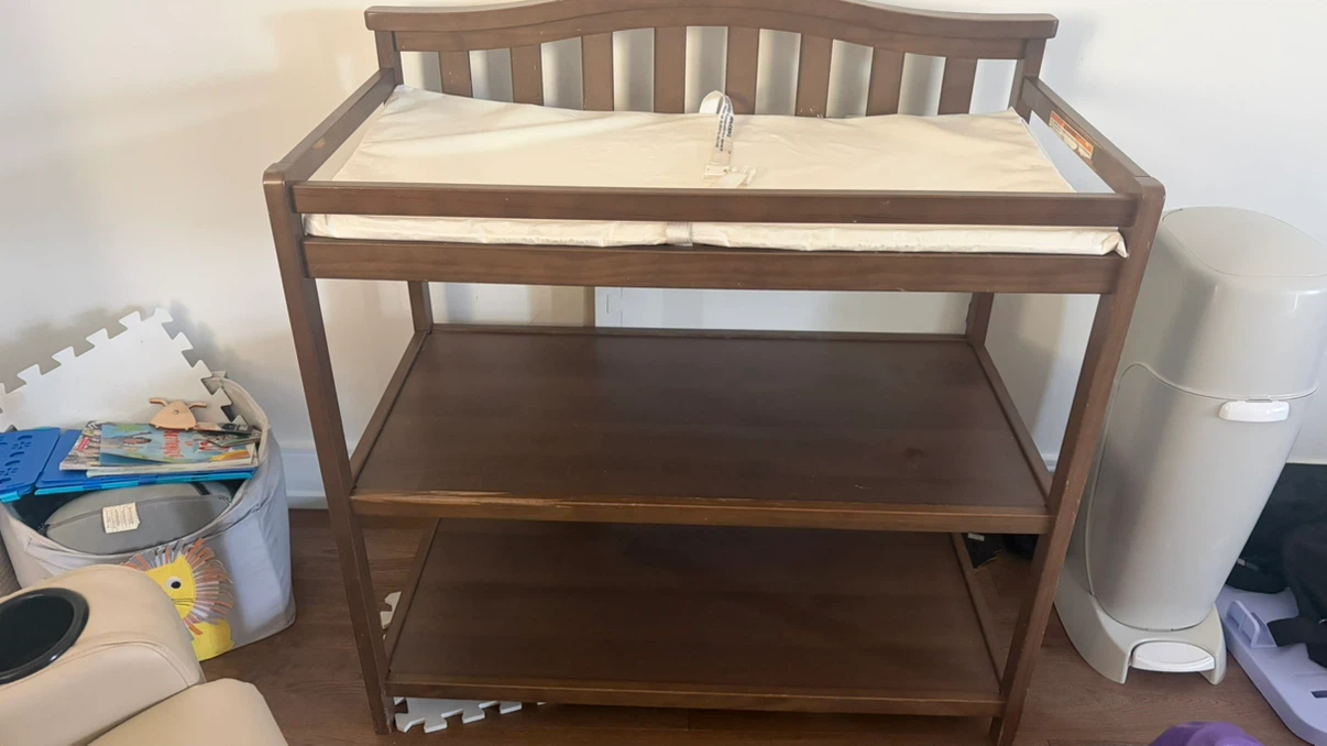 Wooden Baby Changing Table - photo 2