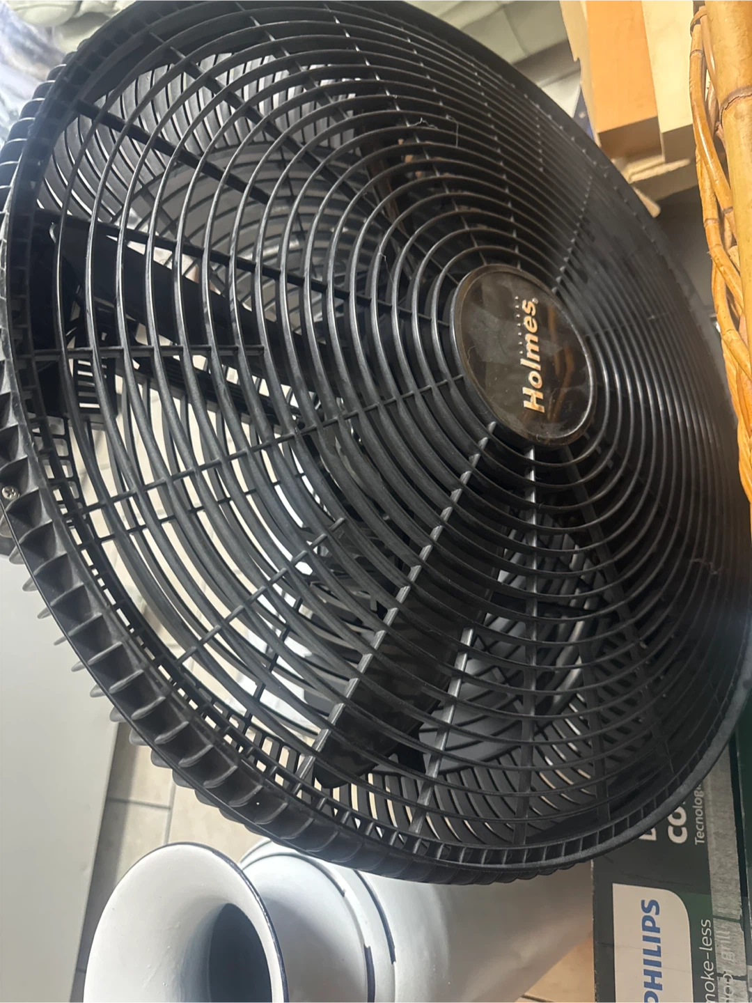 Holmes Black Circular Fan
