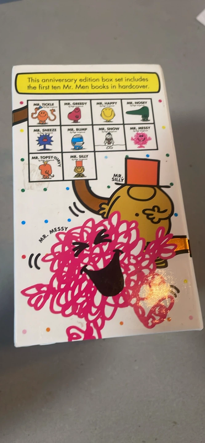 Mr. Men 40th Anniversary Hardcover Box Set - photo 3