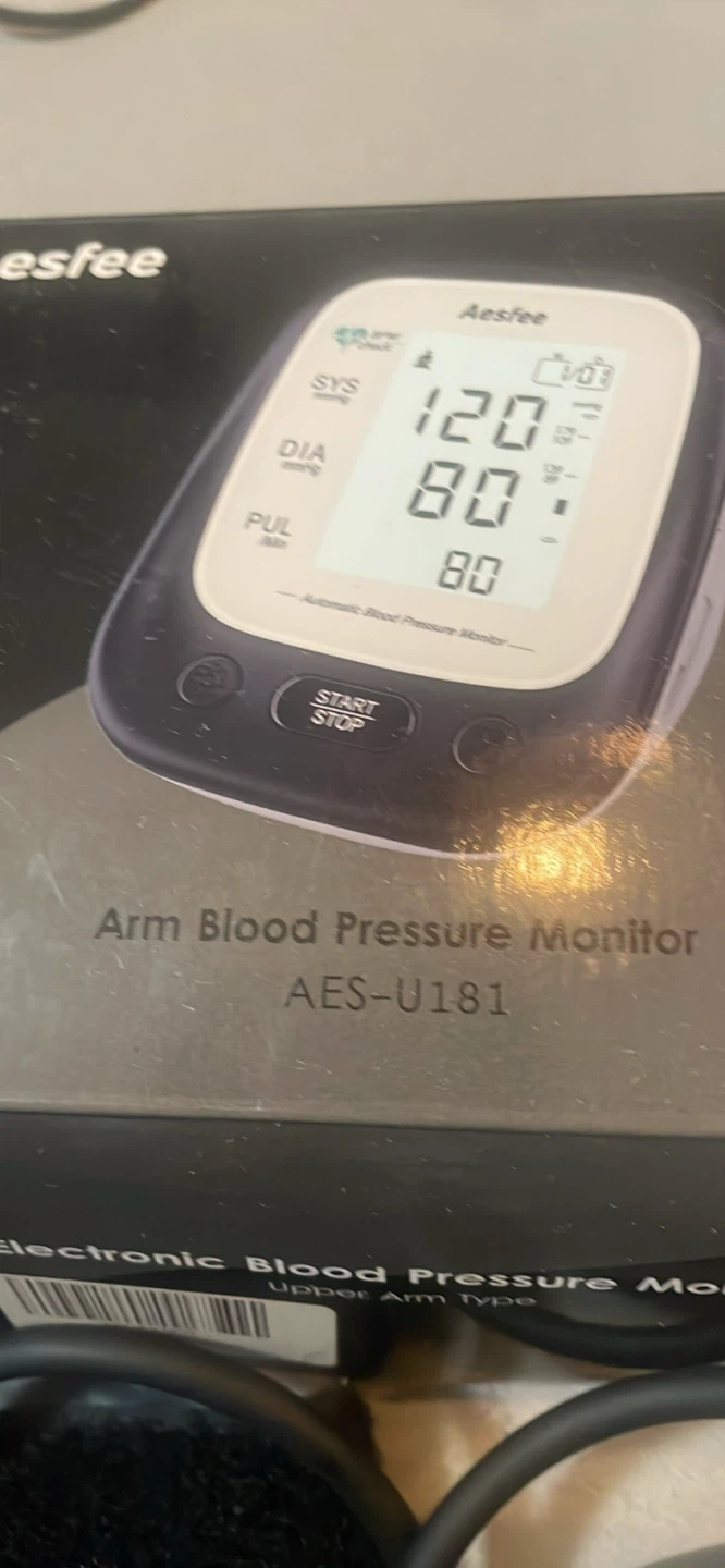 Aesfee Electronic Upper Arm Blood Pressure Monitor - photo 2