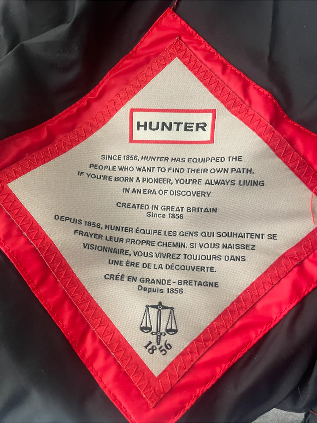 Hunter red puffer jacket - photo 4