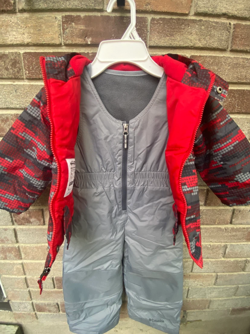 Columbia Kids Winter Snow Suit size 3T toddler boy - photo 2