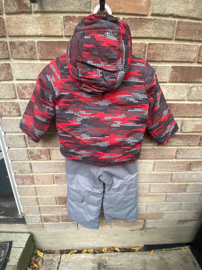 Columbia Kids Winter Snow Suit size 3T toddler boy - photo 3