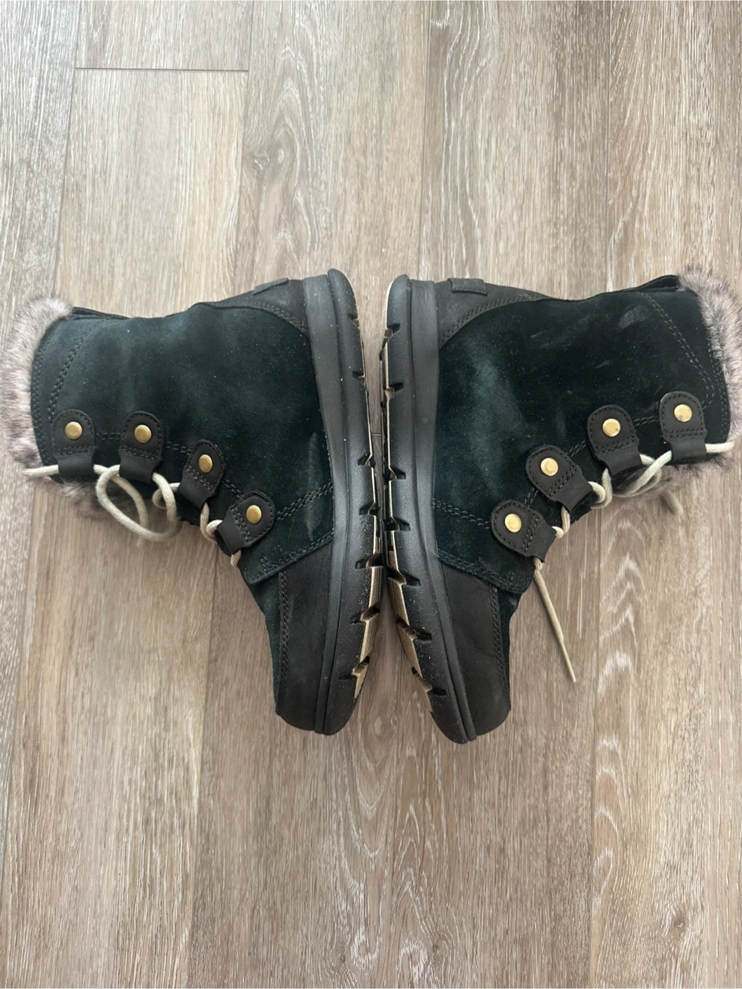 Sorel Waterproof Suede Boots - Black - photo 2