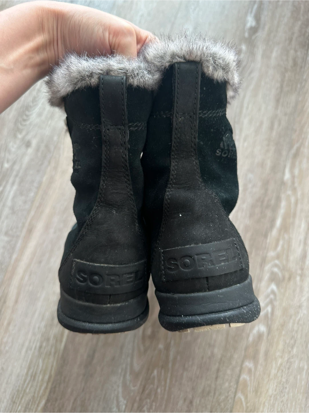 Sorel Waterproof Suede Boots - Black - photo 3