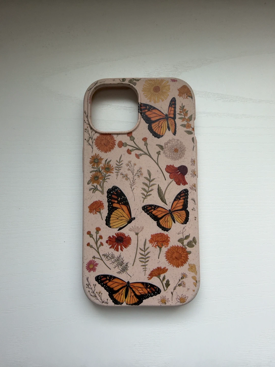 iPhone Floral Butterfly Case