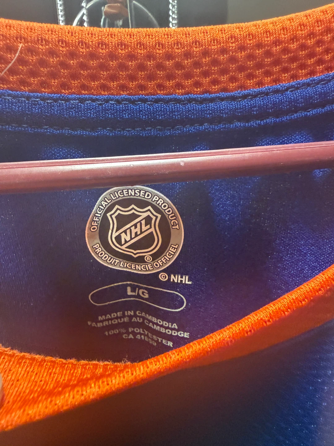 Edmonton Oilers NHL Jersey Large BRAND NEW - photo 3