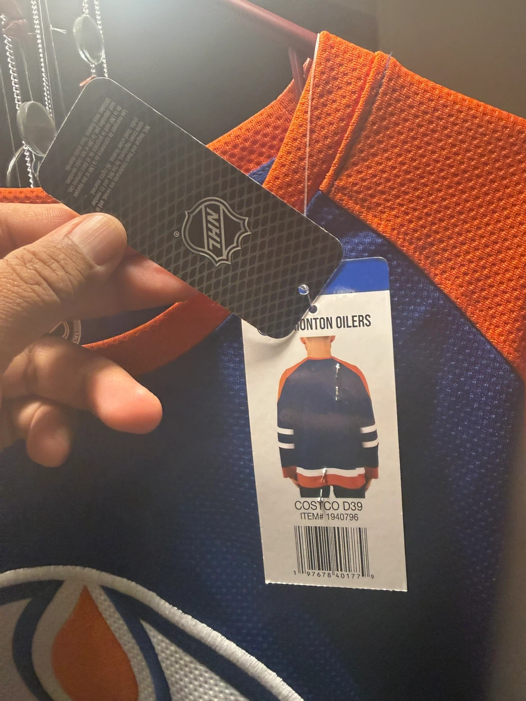 Edmonton Oilers NHL Jersey Large BRAND NEW - photo 5