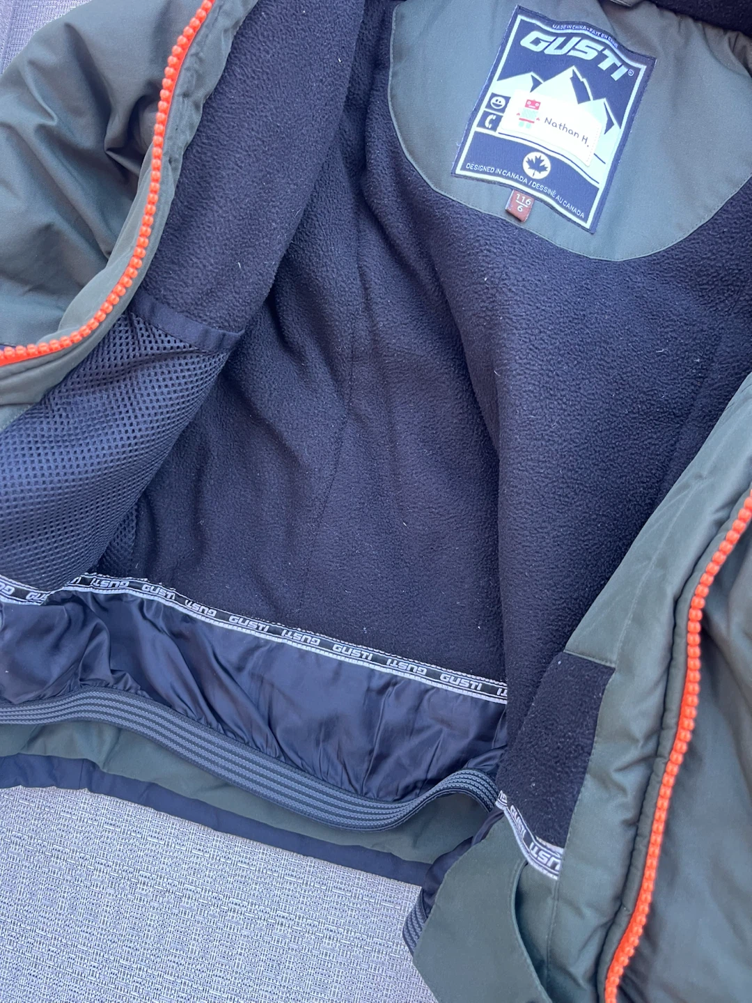 Gusti Kids Winter Jacket Size 6 - photo 3