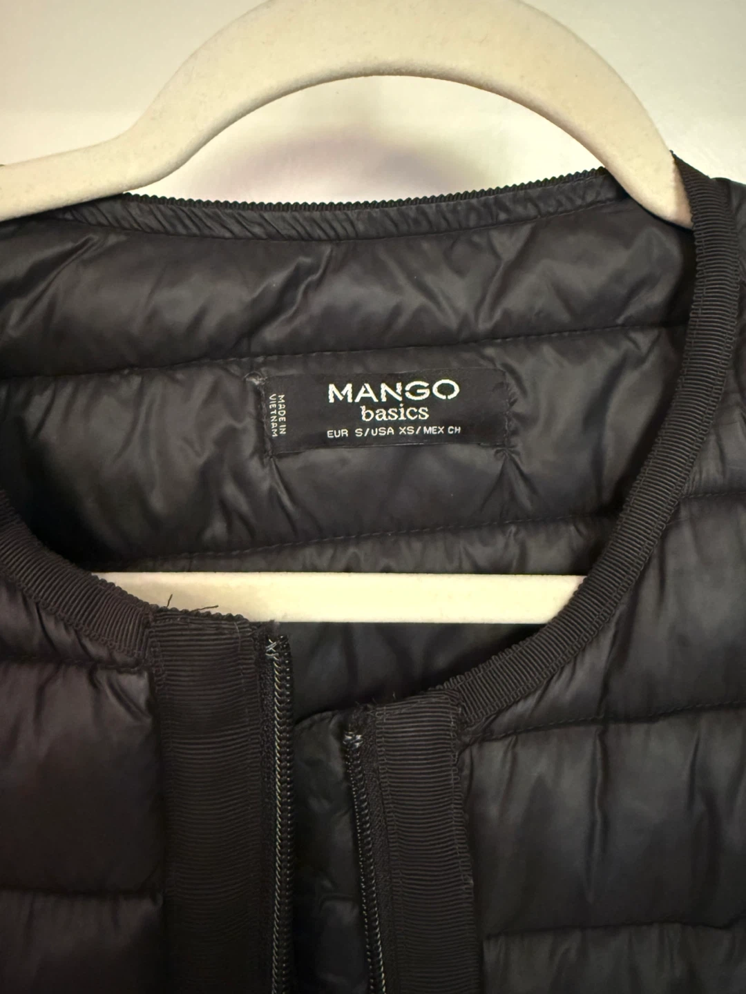 Mango Black Lightweight Puffer Jacket - photo 2