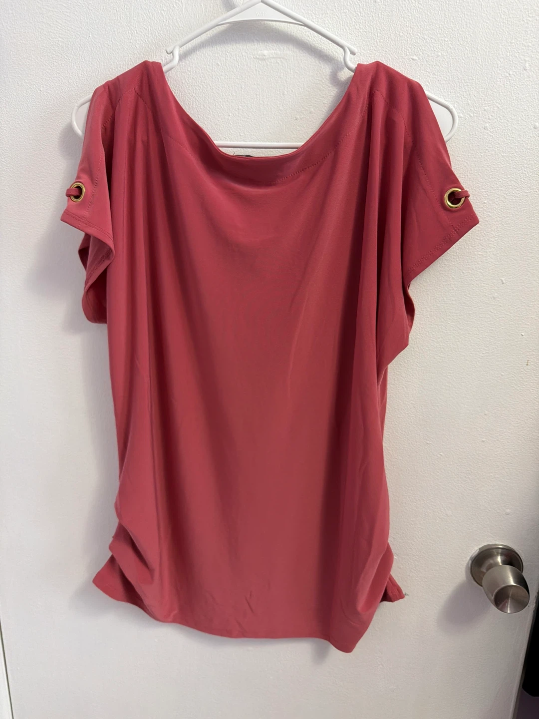 Luxology Mauve Blouse Size Large - photo 2