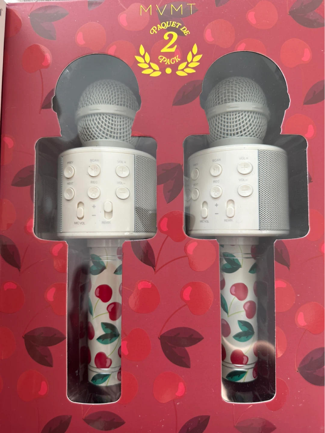 MVMT 2-Pack Karaoke Microphone & Wireless Speaker - photo 3