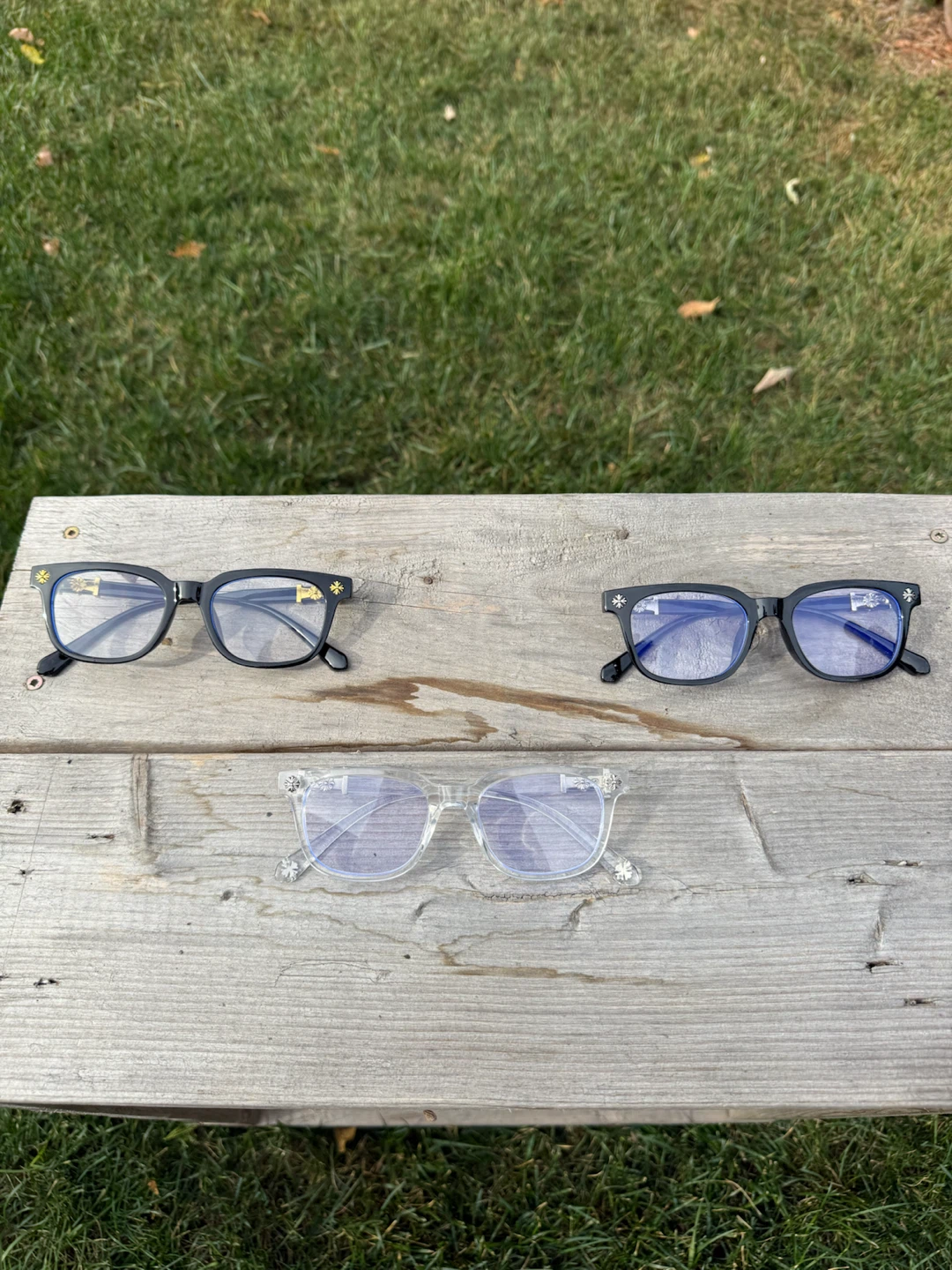 Chrome Hearts Blue Light Glasses