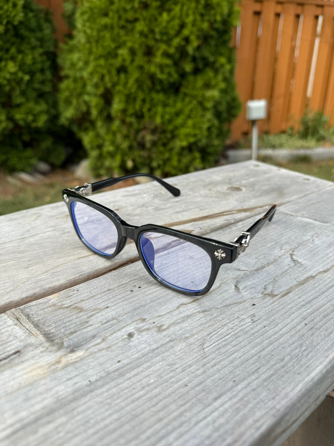 Chrome Hearts Blue Light Glasses - photo 5