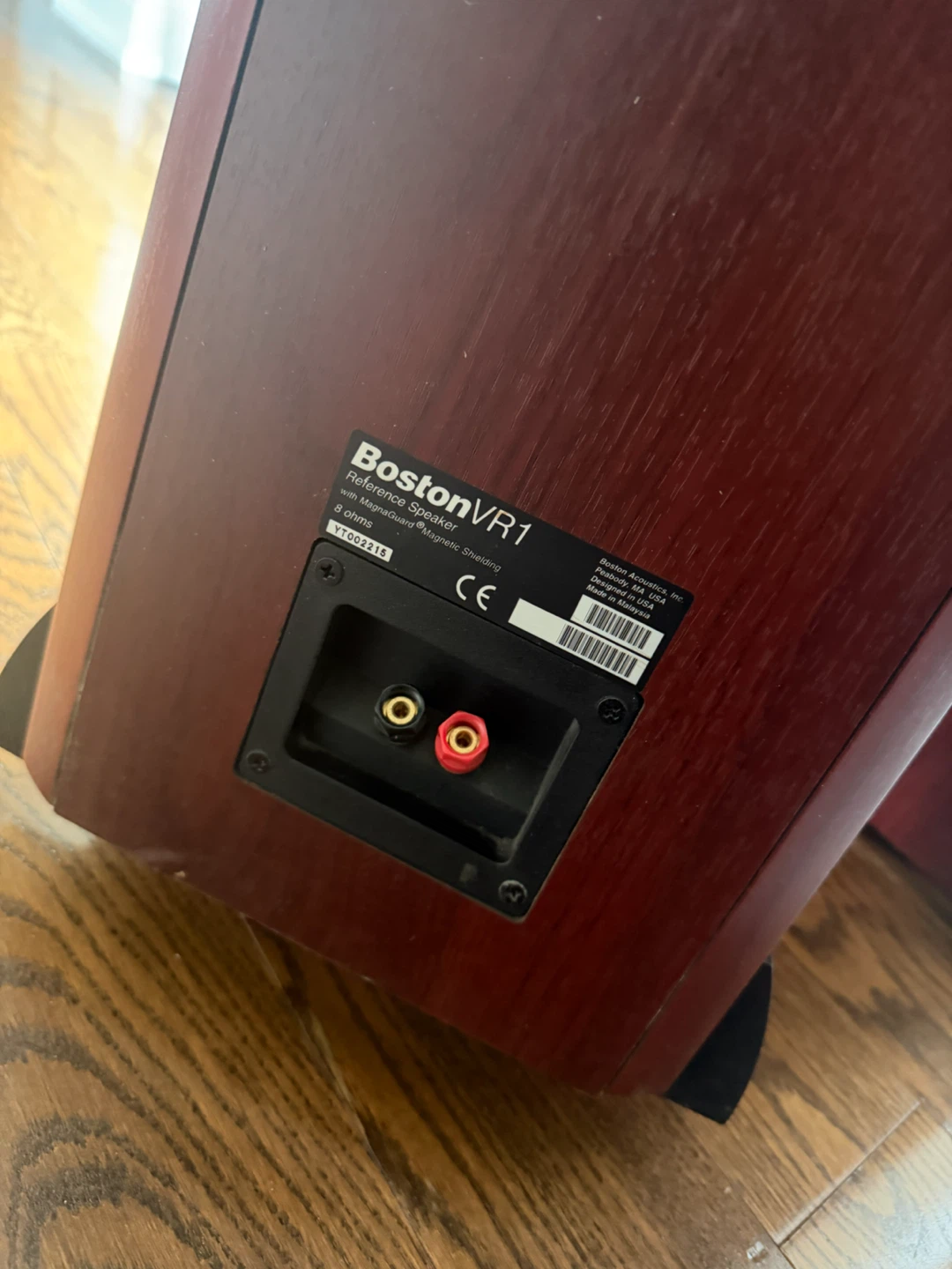 Boston Acoustics VR1 Reference Speakers - photo 2