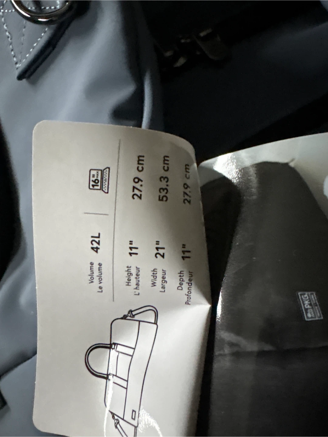 Brand New 42L PKG Bishop Duffel Bag - photo 3