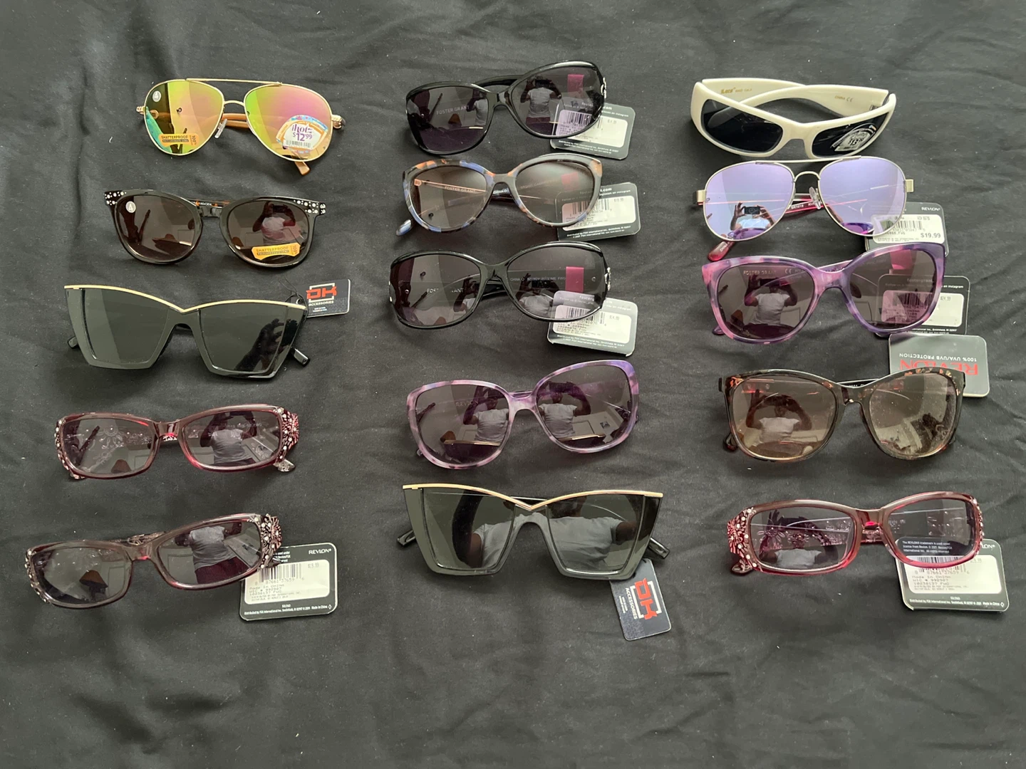 Assorted Foster Grant and Revlon Sunglasses