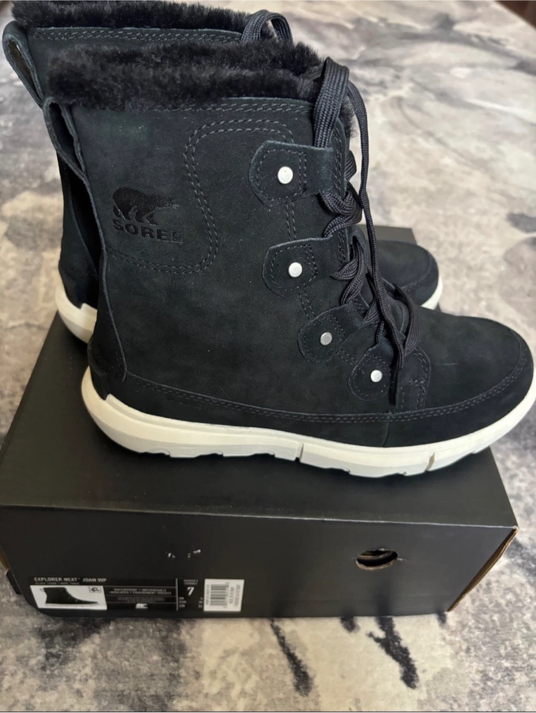 Sorel Explorer Next Joan WP Boots Black