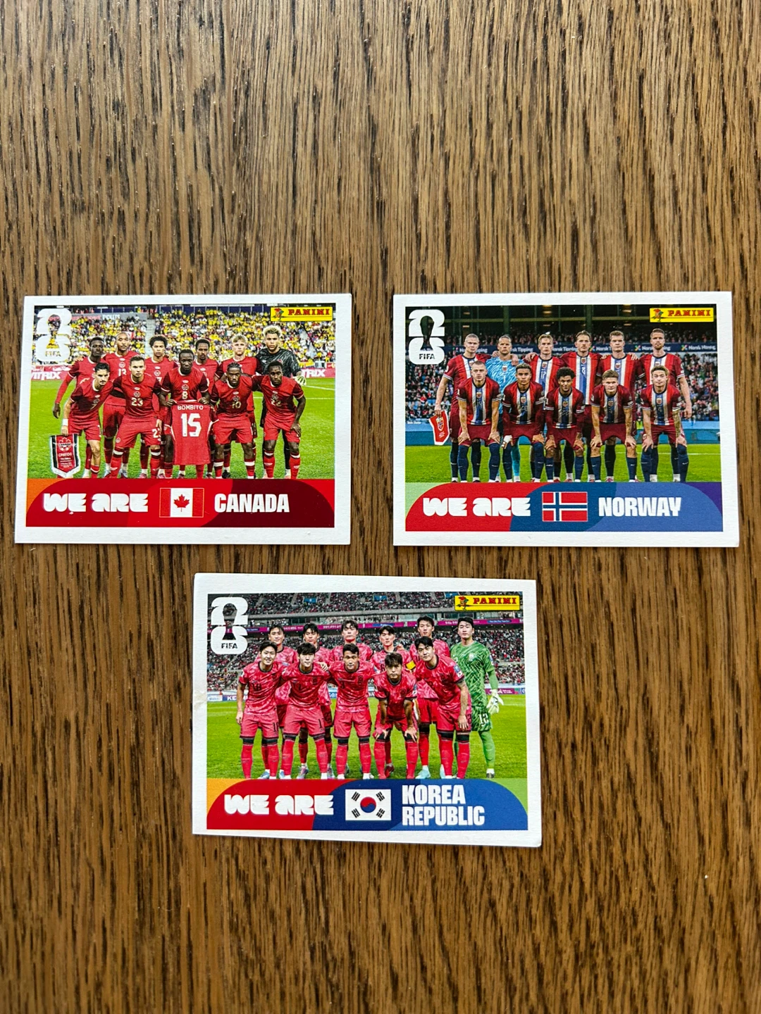 ($10 each) Panini FIFA World Cup 2026 National Teams Stickers