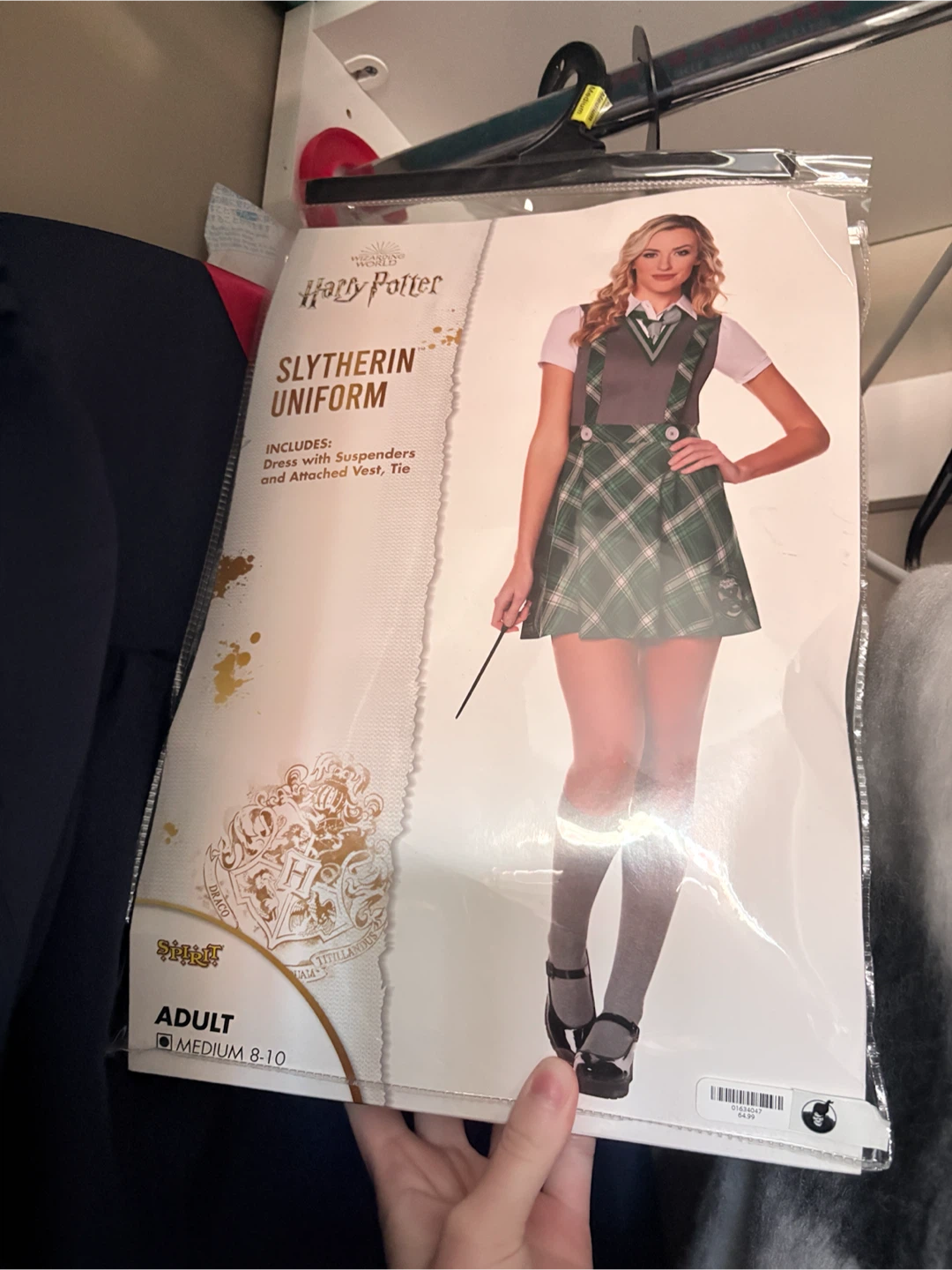 Spirit Halloween Harry Potter Slytherin Uniform - Adult Medium