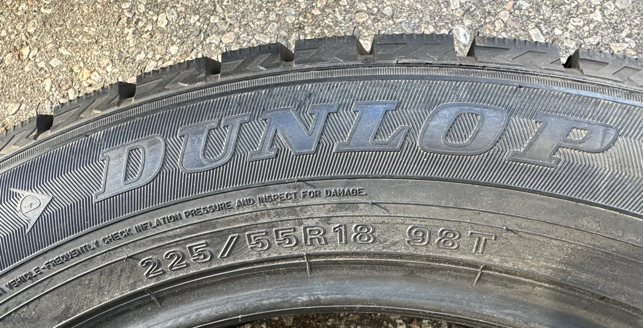 🔵🔵 225/55/18 SINGLE WINTER ❄️ NEW ✅ DUNLOP BRAND NEW TIRE - photo 2