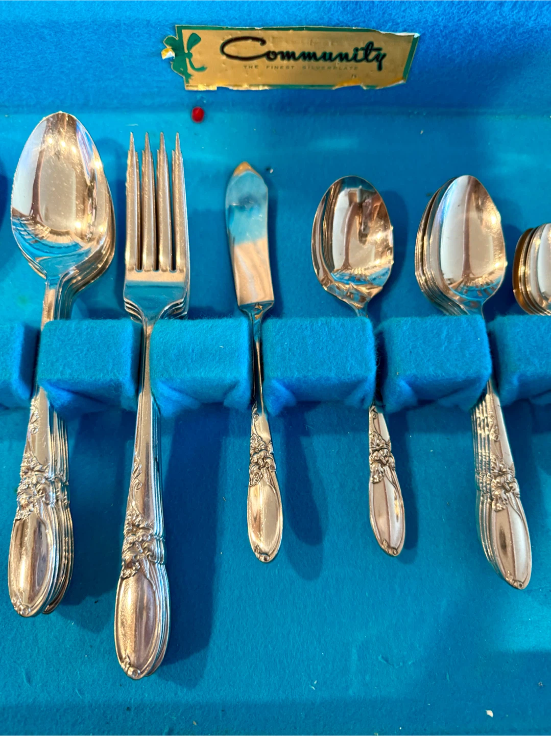 Community Silverplate Flatware Set