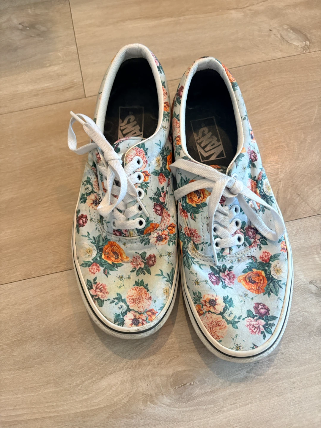 Vans Floral Canvas Sneakers