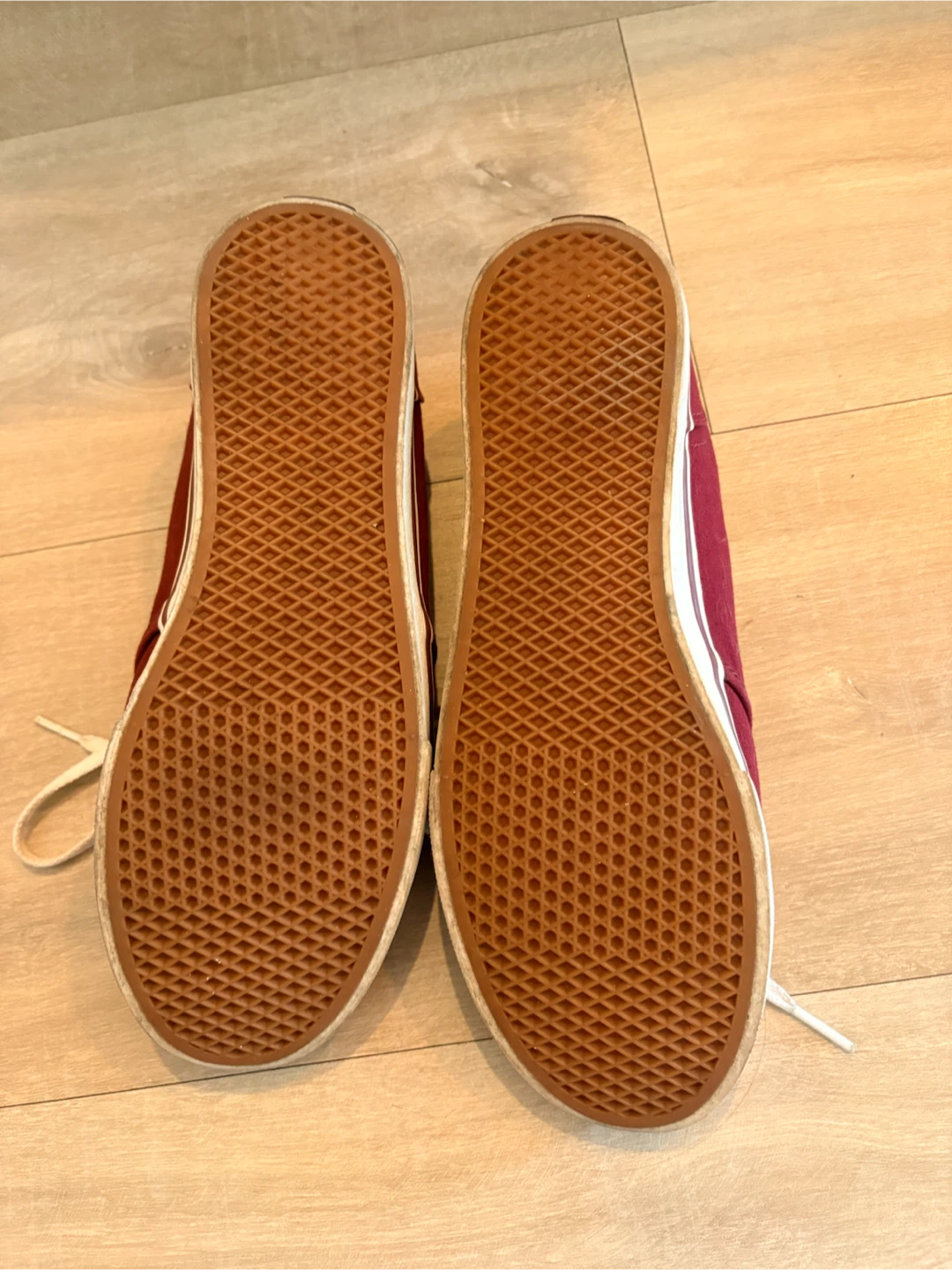 Vans Burgundy Canvas Sneakers - photo 2