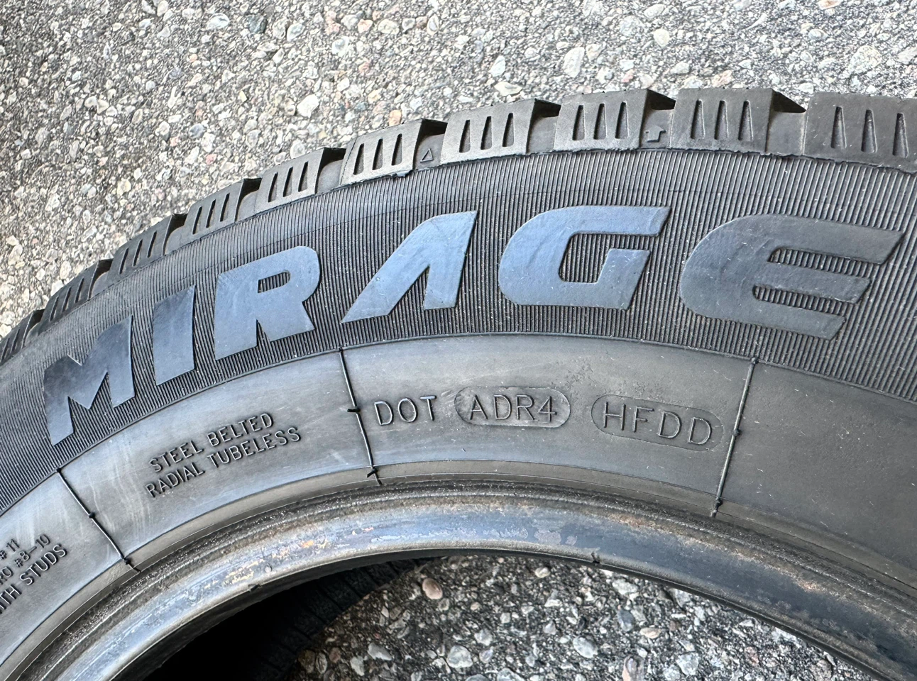 🅾️🅾️ 225/60/16 SINGLE WINTER❄️✅ 75% TREAD MIRAGE - photo 2