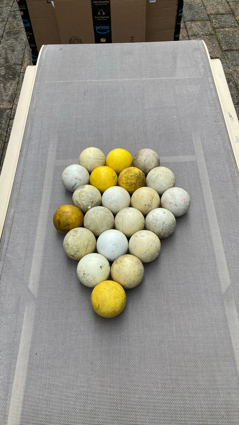 21 Lacrosse Practice Balls