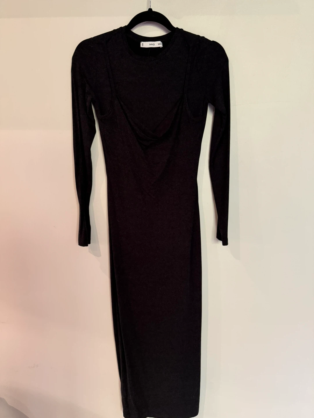Mango Draped Combined Dress - XS - photo 3