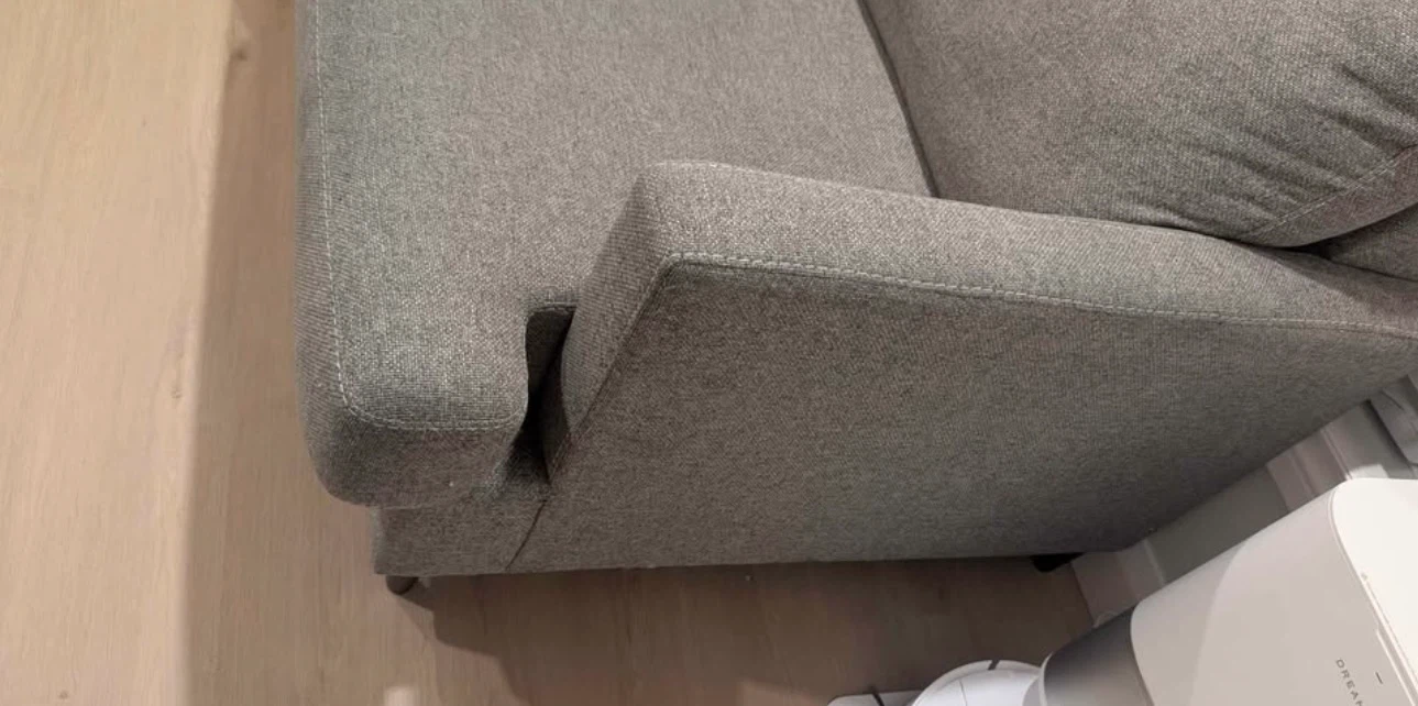 Grey Two-Seater Sofa - photo 2
