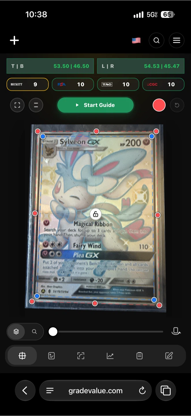 Pokemon TCG Sylveon-GX Hidden Fates Shiny Vault SV76/94