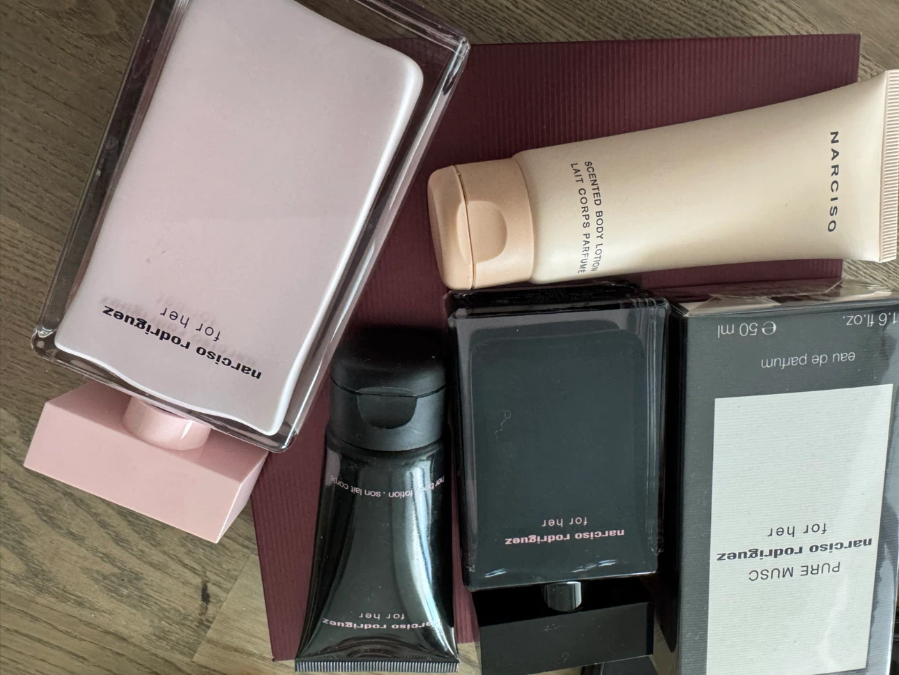 New: Narciso Rodriguez Bundle 200ml perfume 325ml body lotions - photo 5