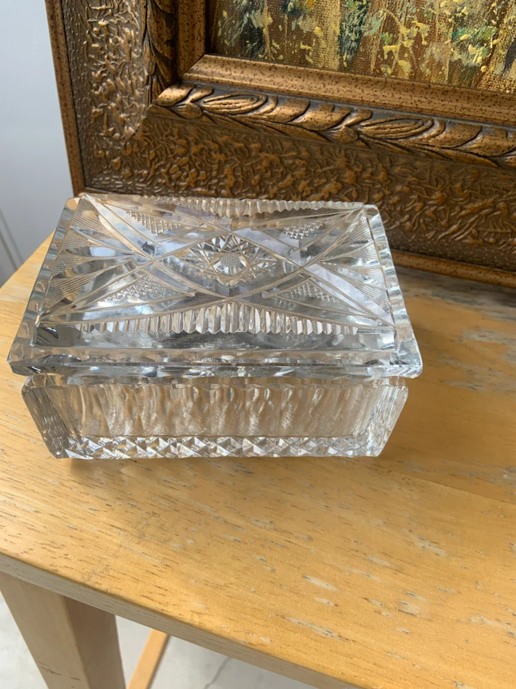Crystal Vase and Trinket Box - photo 3