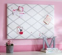 Pottery Barn Ribbon Memo Board