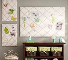 Pottery Barn Ribbon Memo Board - photo 2