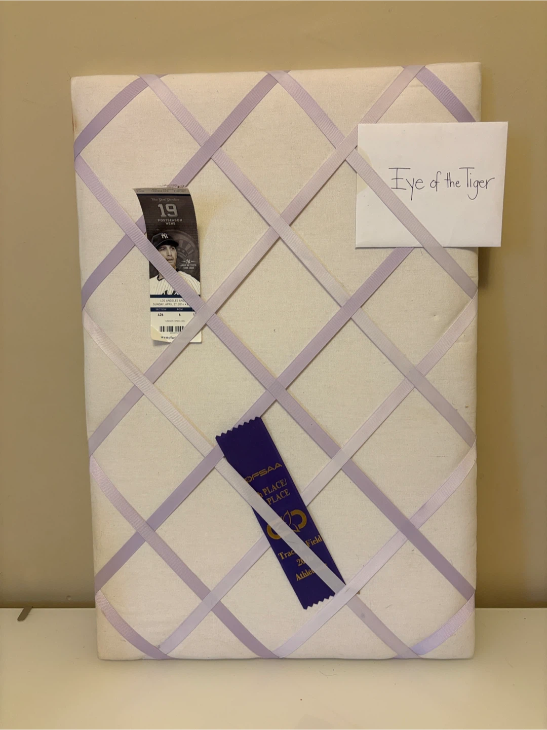Pottery Barn Ribbon Memo Board - photo 4