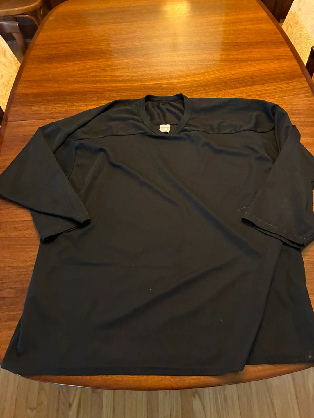 $15 CCM BLACK HOCKEY PRACTICE JERSEY – XXL