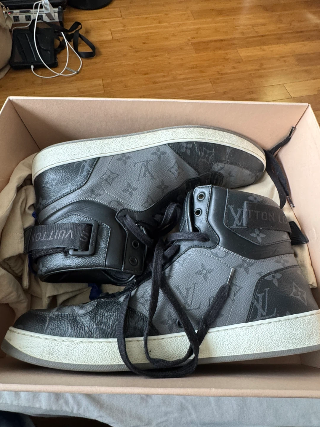 Louis Vuitton High-Top Sneakers