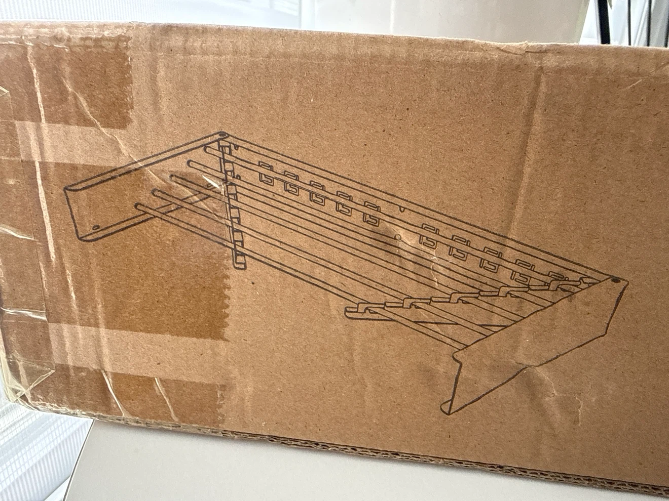 Foldable Wall Mounted Clothes Drying Rack - photo 2
